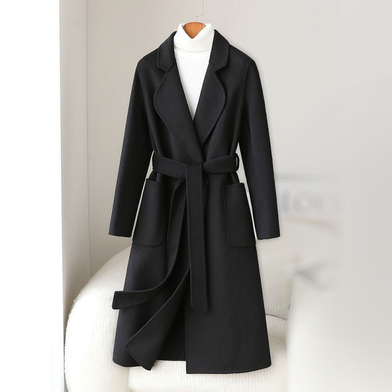 Monochrome Grandeur Overcoat