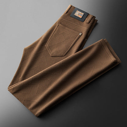Jacquard Knit Trousers
