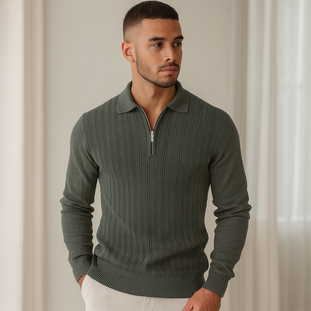 Windsor Half-Zip Polo