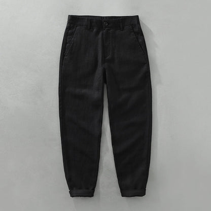 Regal Linen Trousers