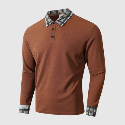 Heritage | Plaid Collar Polo