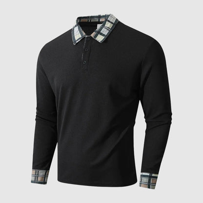 Heritage | Plaid Collar Polo