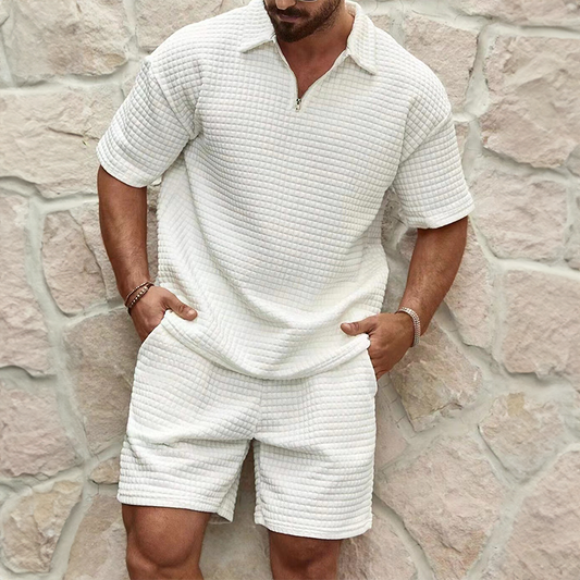 Waffle Knit Set