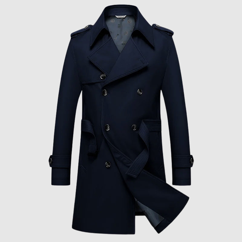 marylebone | Double-Breasted Overcoat