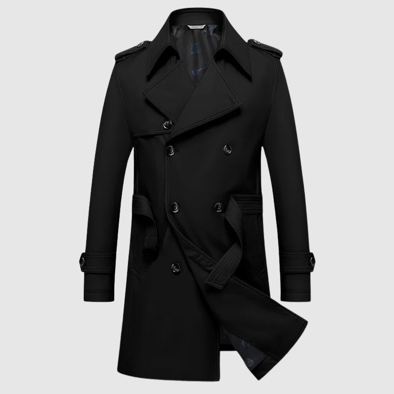 marylebone | Double-Breasted Overcoat