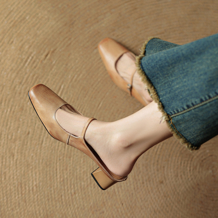 Éclat | Leather Mules