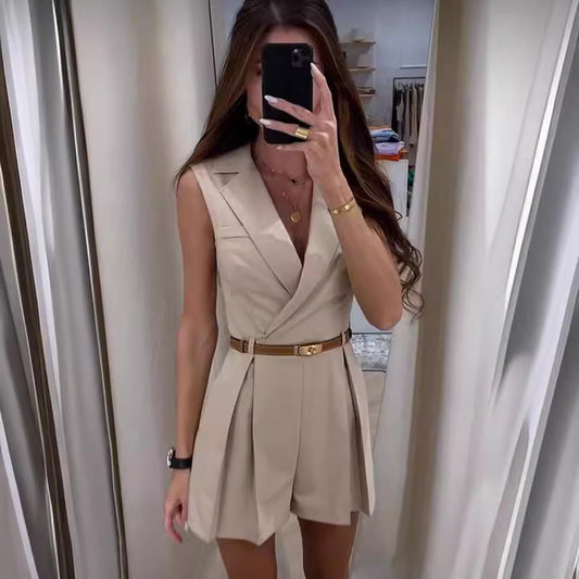 Ella | Belted Playsuit