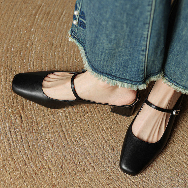 Éclat | Leather Mules