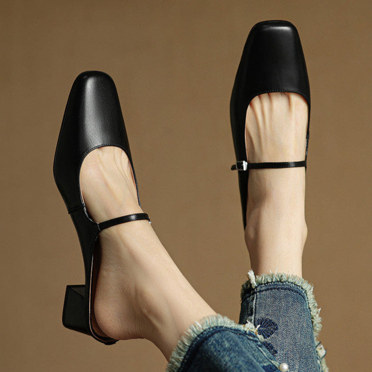 Éclat | Leather Mules