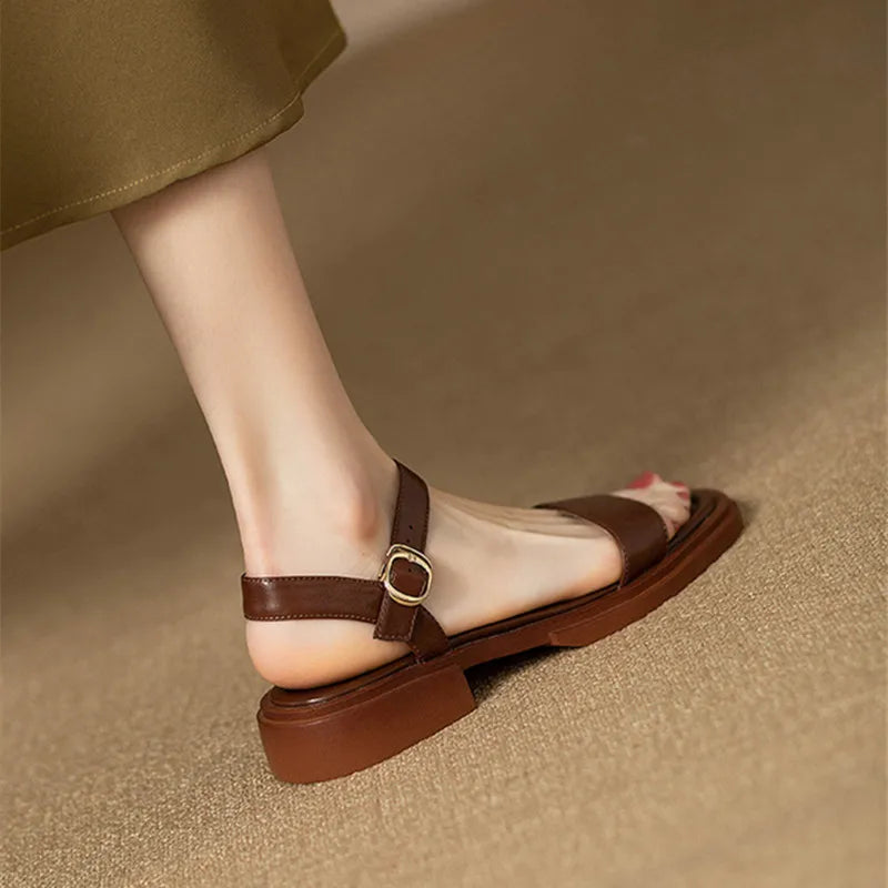 Aria | Buckle Strap Sandals