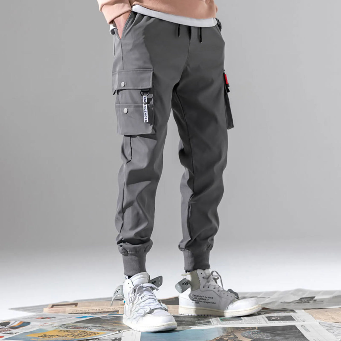 Mens Cargo Tactical Trousers