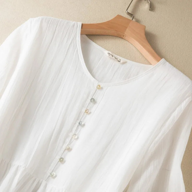 Linen Midi Dress