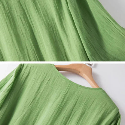 Linen Midi Dress