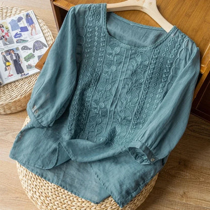 Luna | Linen Blouse