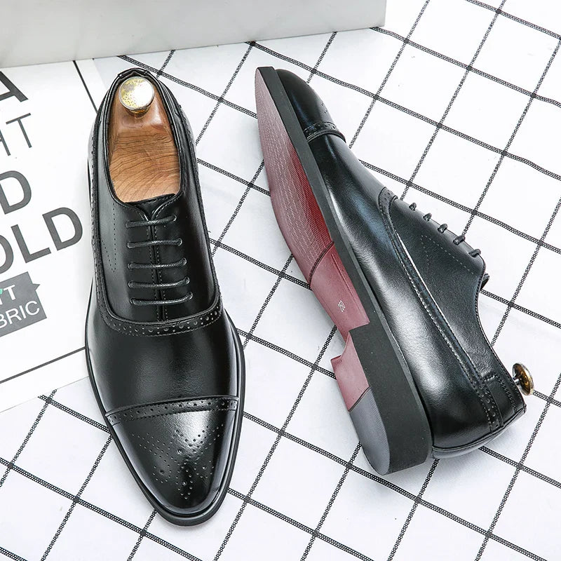 Royal Brogue Oxford Shoes