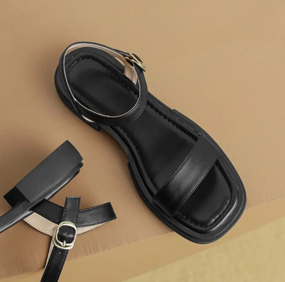 Aria | Buckle Strap Sandals
