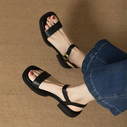 Aria | Buckle Strap Sandals