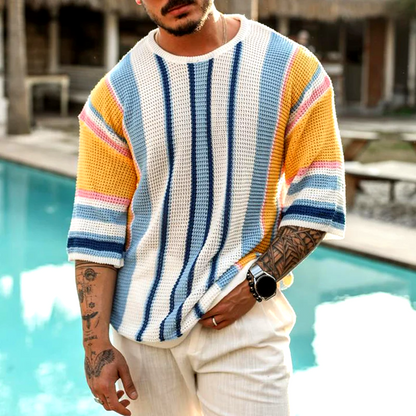 Serengeti | Stripe Knit Tee