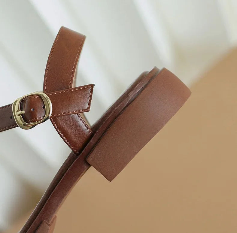 Aria | Buckle Strap Sandals