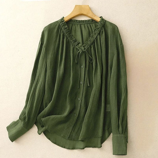 Ella | Linen Blouse