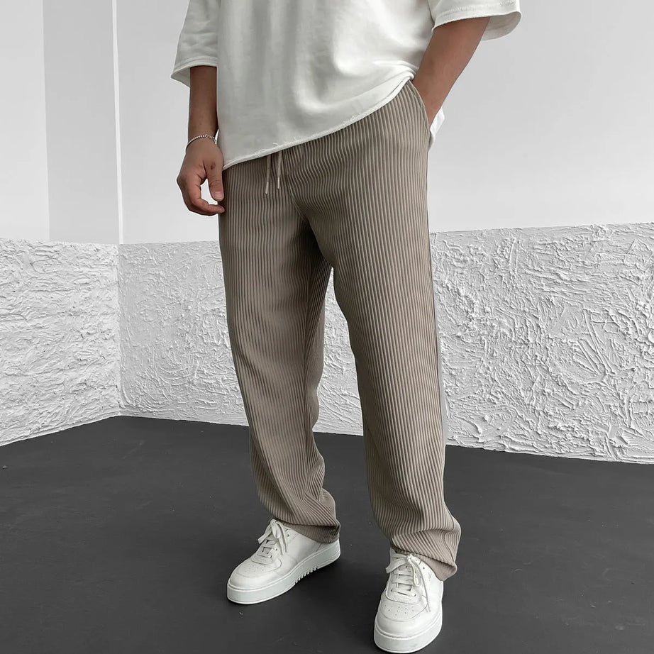 Essential Ribbed Trousers