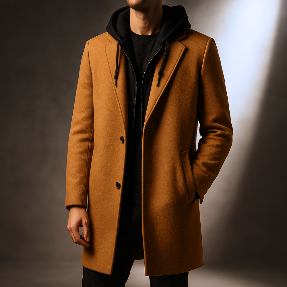 Kensington Wool Overcoat