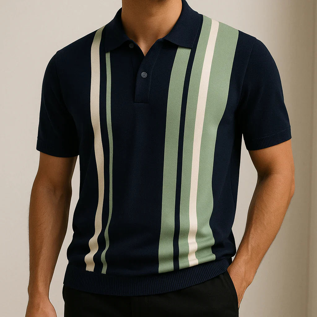 Halo | Knitted Polo Shirt