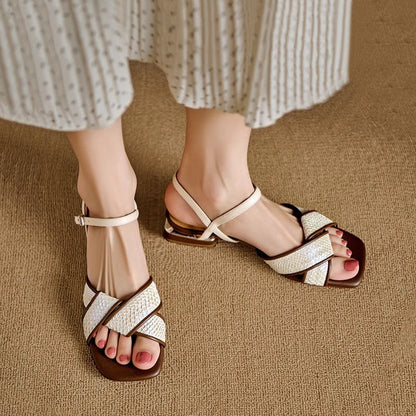 Lina | Braided Sandals