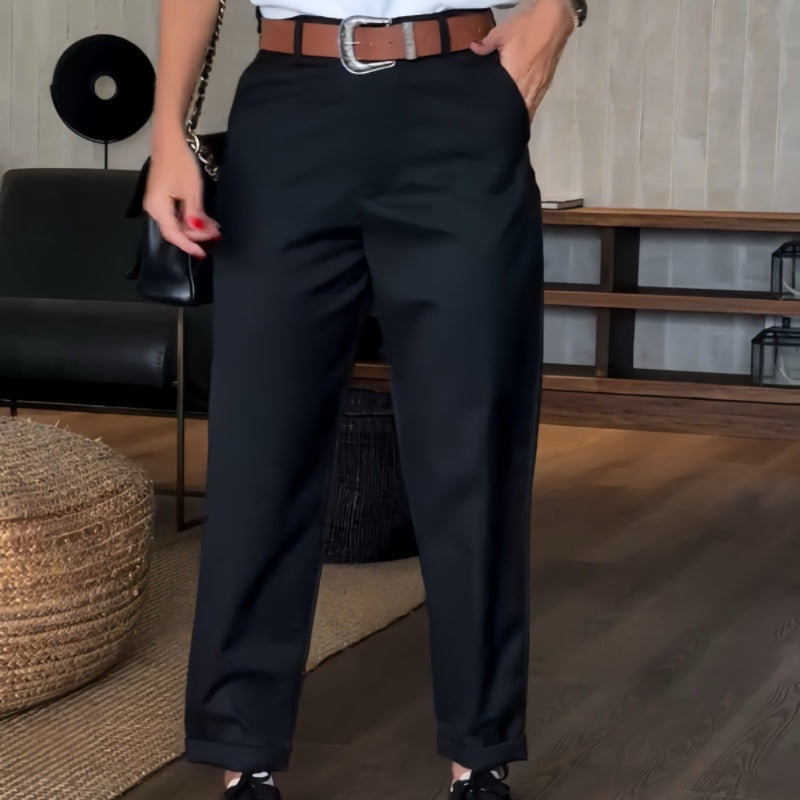Harper | Pinstripe Trousers