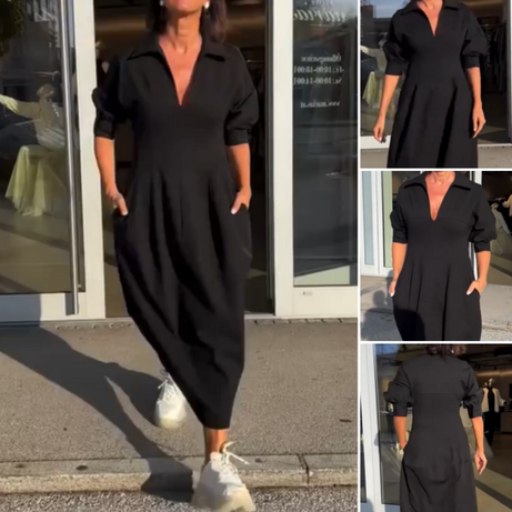 Savannah | V-Neck Dress