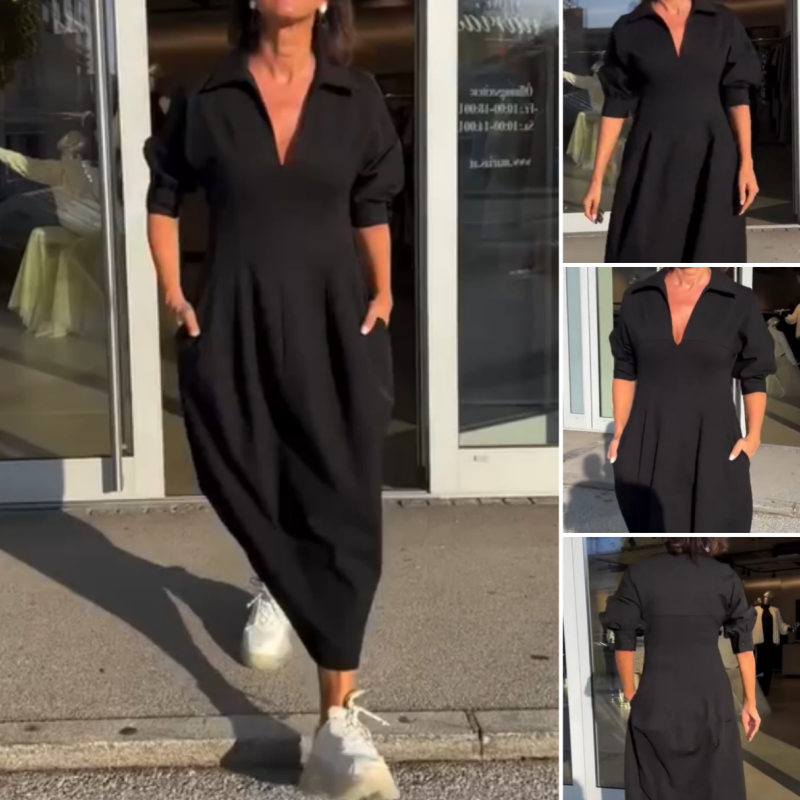 Savannah | V-Neck Dress